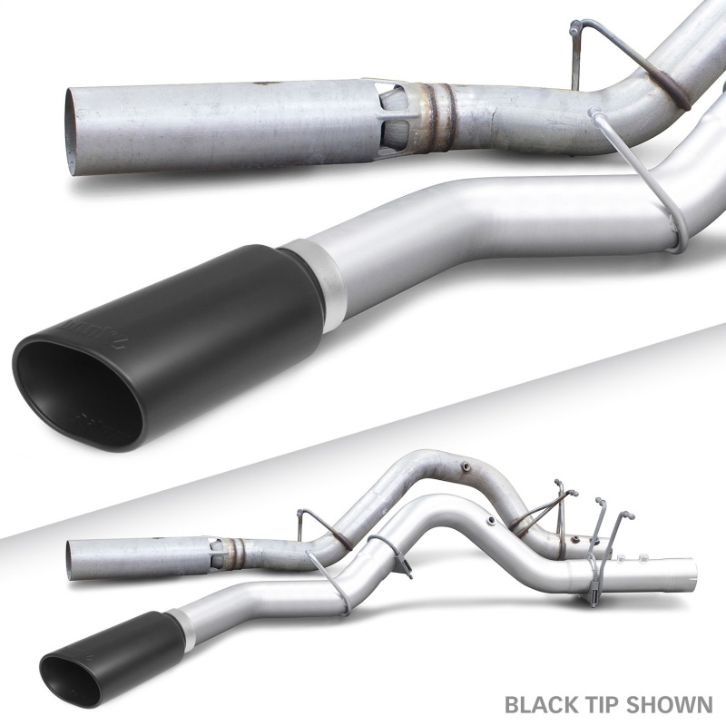 GMC Sierra 2500 Performance Exhaust - Banks Power - Monster Exhaust System, Single Exit - Black - `17-`19